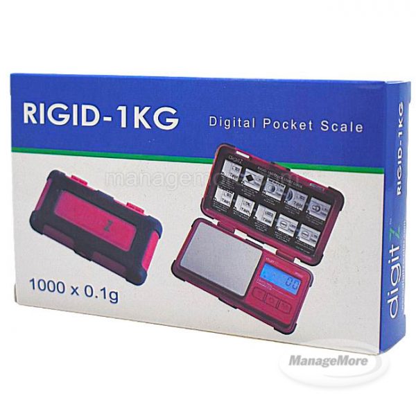 Digitz Rigid 1KG Digital Pocket Scale (1000 X 0.1G)