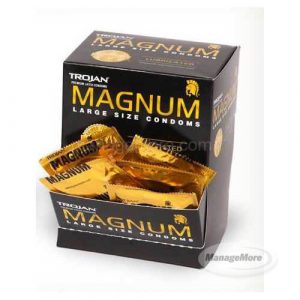 Trojan Condoms 40/BOX: Single Loose (Magnum)