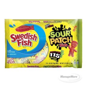 Sour Patch Swedish Fish Assorted Flavor