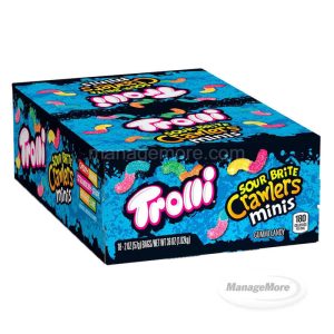 Trolli Sour Bite Crawlers Minis 2OZ 18PK